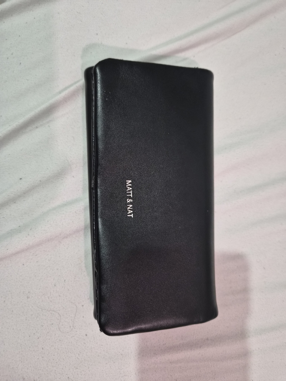 Matt & Nat Black Vegan Leather Wallet